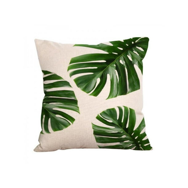 Tropical plants Cotton Linen Throw Pillow Case Car Sofa Home Decor Cushion Cover Tropical plants Cotton Linen Throw Pillow Case Car Sofa Home Decor Cushion Cover